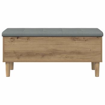 Aufbewahrungsbank mit Kissen Artisan-Eiche 102 x 42 x 46 cm