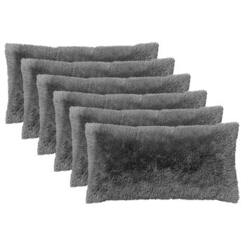 Kissen mit Kissen HEERLEN 2 Stk. Hellgrün PV Fleece