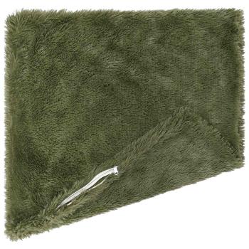 Kissen 2 stk. HEERLEN Grün 55 x 55 cm PV Fleece