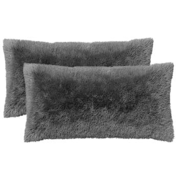 Kissen mit Kissen HEERLEN 12 Stk. Hellgrün PV Fleece
