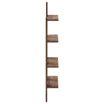 Wandregal Altholz 61 x 13,5 x 105 cm Holzwerkstoff