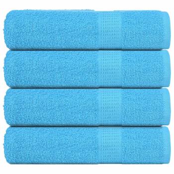 Duschtücher FROGN 4 Stk. Türkis 70x140 cm 360 g/m²