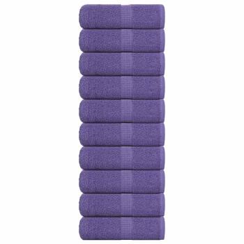 Waschtücher FROGN 10 Stk. Lila 30x30 cm 360 g/m²