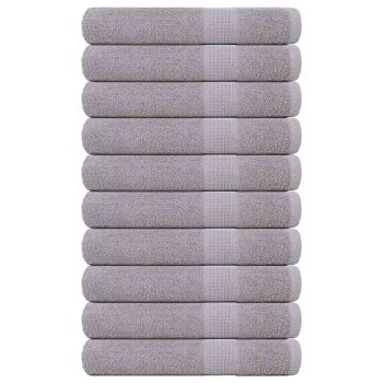 Saunatücher FROGN 10 Stk. Grau 80x200 cm 360 g/m²