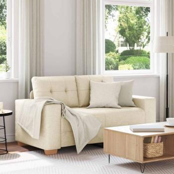 ARDEBO.de - Loveseat-Sofa Leinen 160x77x82 cm