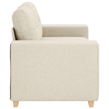 Loveseat-Sofa Leinen 160x77x82 cm