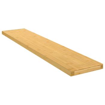 ARDEBO.de - Wandregal 100x20x2,5 cm Bambus