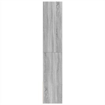 Bücherregal Grau Sonoma 100x36x189 cm Holzwerkstoff