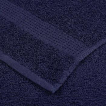 Saunatücher FROGN 4 Stk. Marineblau 80x200 cm 360 g/m²