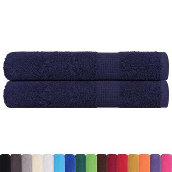 Handtücher FROGN 2 Stk. Marineblau 100x200 cm 360 g/m²