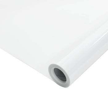Statische Fensterfolie Frostiges Weiß 45 x 1000 cm PVC
