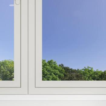 Statische Reflektierende Solarfensterfolie Silber 60 x 500 cm