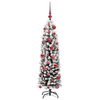 Künstlicher Weihnachtsbaum mit 150 LEDs mit Ständer Grün 120 cm