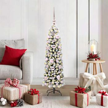 ARDEBO.de - Künstlicher Weihnachtsbaum mit 150 LEDs mit Ständer Grün 120 cm