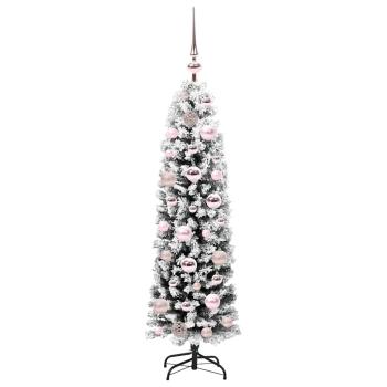 Künstlicher Weihnachtsbaum mit 150 LEDs mit Ständer Grün 120 cm