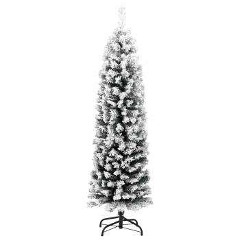 Künstlicher Weihnachtsbaum mit 150 LEDs mit Ständer Grün 120 cm