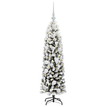 Künstlicher Weihnachtsbaum mit 150 LEDs mit Ständer Grün 120 cm
