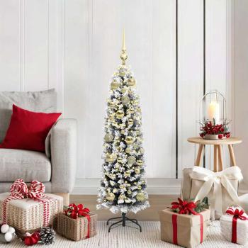 ARDEBO.de - Künstlicher Weihnachtsbaum mit 150 LEDs mit Ständer Grün 120 cm