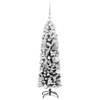 Künstlicher Weihnachtsbaum mit 150 LEDs mit Ständer Grün 120 cm