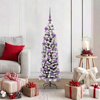 ARDEBO.de - Künstlicher Weihnachtsbaum mit 150 LEDs mit Ständer Grün 120 cm