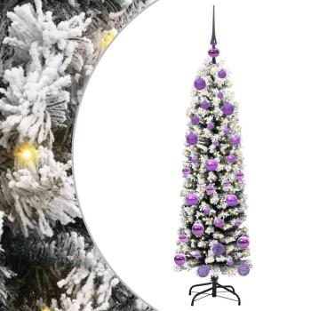 Künstlicher Weihnachtsbaum mit 150 LEDs mit Ständer Grün 120 cm