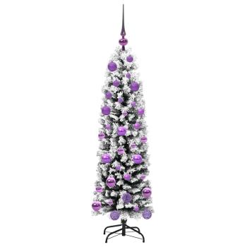 Künstlicher Weihnachtsbaum mit 150 LEDs mit Ständer Grün 120 cm