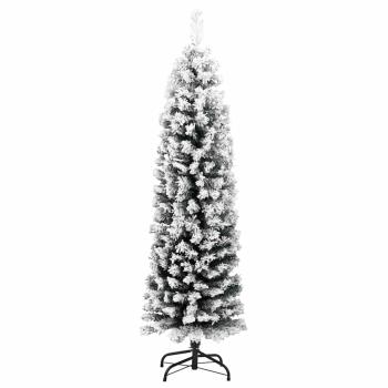 Künstlicher Weihnachtsbaum mit 150 LEDs mit Ständer Grün 120 cm