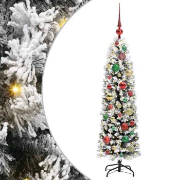 Künstlicher Weihnachtsbaum mit 150 LEDs mit Ständer Grün 120 cm