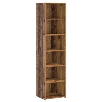 Sideboard Eichenholz 45 x 41 x 185 cm Holzwerkstoff