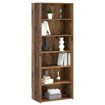 Sideboard Eichenholz 70 x 41 x 185 cm Holzwerkstoff