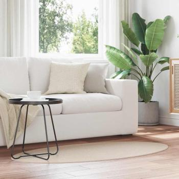 ARDEBO.de - Teppich HUARTE Beige 80 x 150 cm 100 % Polyester