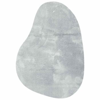 Teppich HUARTE Grau 140 x 200 cm Polyester