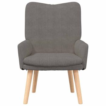 Sessel Hellgrau 63 x 67 x 94 cm Stoff