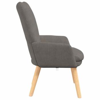 Sessel Hellgrau 63 x 67 x 94 cm Stoff