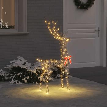 ARDEBO.de - 3D Weihnachtsrentier LOVIISA 140 LEDs Warmes Weiß