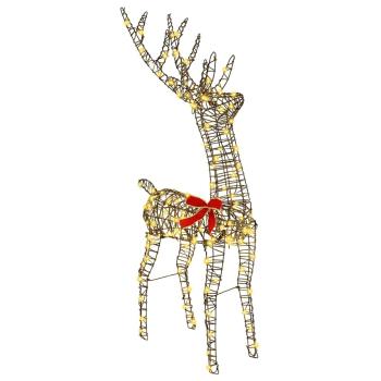 3D Weihnachtsrentier LOVIISA 140 LEDs Warmes Weiß