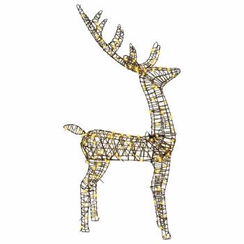 3D Weihnachtsrentier LOVIISA 140 LEDs Warmes Weiß