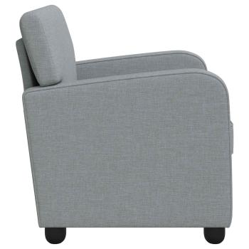 Sessel Hellgrau Stoff