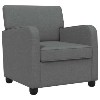 Sessel Dunkelgrau Stoff