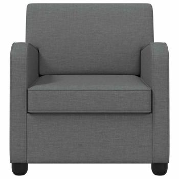 Sessel Dunkelgrau Stoff