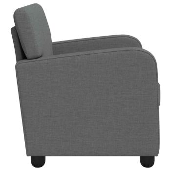 Sessel Dunkelgrau Stoff