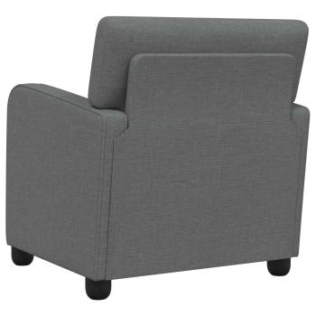 Sessel Dunkelgrau Stoff