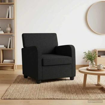 ARDEBO.de - Sessel Schwarz Stoff