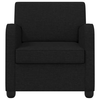 Sessel Schwarz Stoff