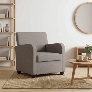 ARDEBO.de - Sessel Taupe Stoff