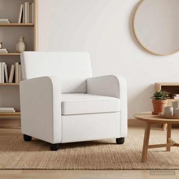 ARDEBO.de - Sessel Weiß Stoff