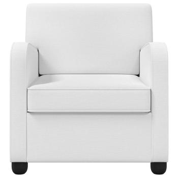 Sessel Weiß Stoff