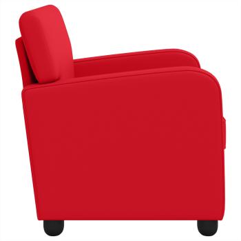 Sessel Rot Kunstleder