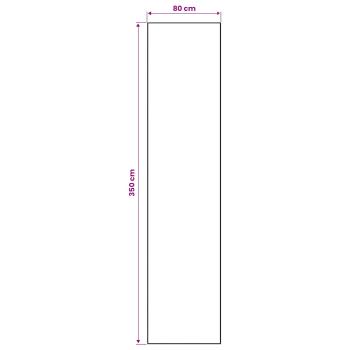 Teppichläufer ORIZ 1150 gsm Schwarzes Netzmuster