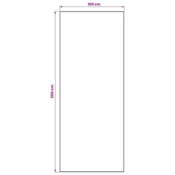 Teppichläufer ORIZ 1150 gsm Grau und Weiß